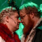 jack, mom nose to nose